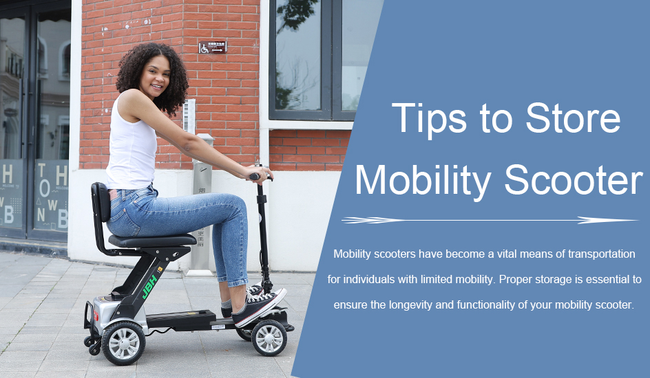 Tips för att förvara Mobility Scooter på lämpligt sätt