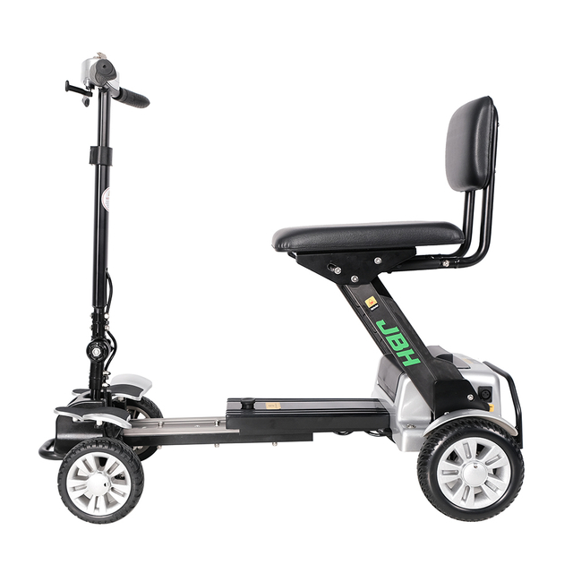 JBH Compact Mobility Scooter med ryggstöd FDB05A