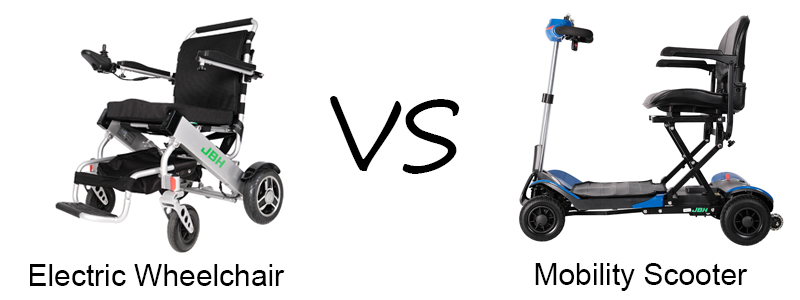 Elektrisk rullstol vs Mobility Scooter 1