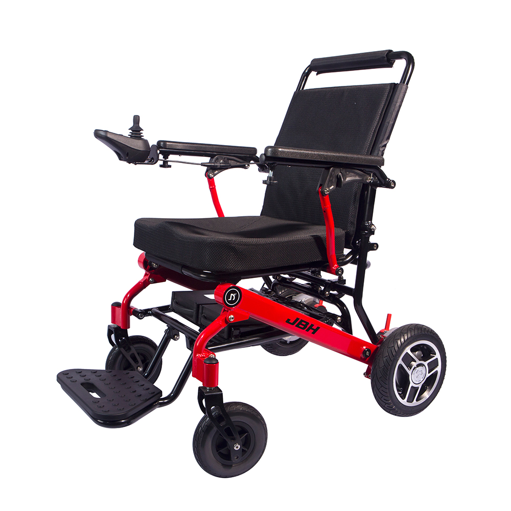 JBH Utomhus justerbar lätt elektrisk rullstol