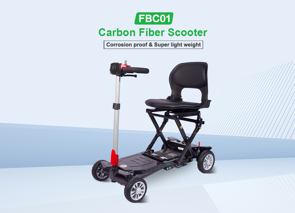 Kolfibermobilitetsscooter FBC01