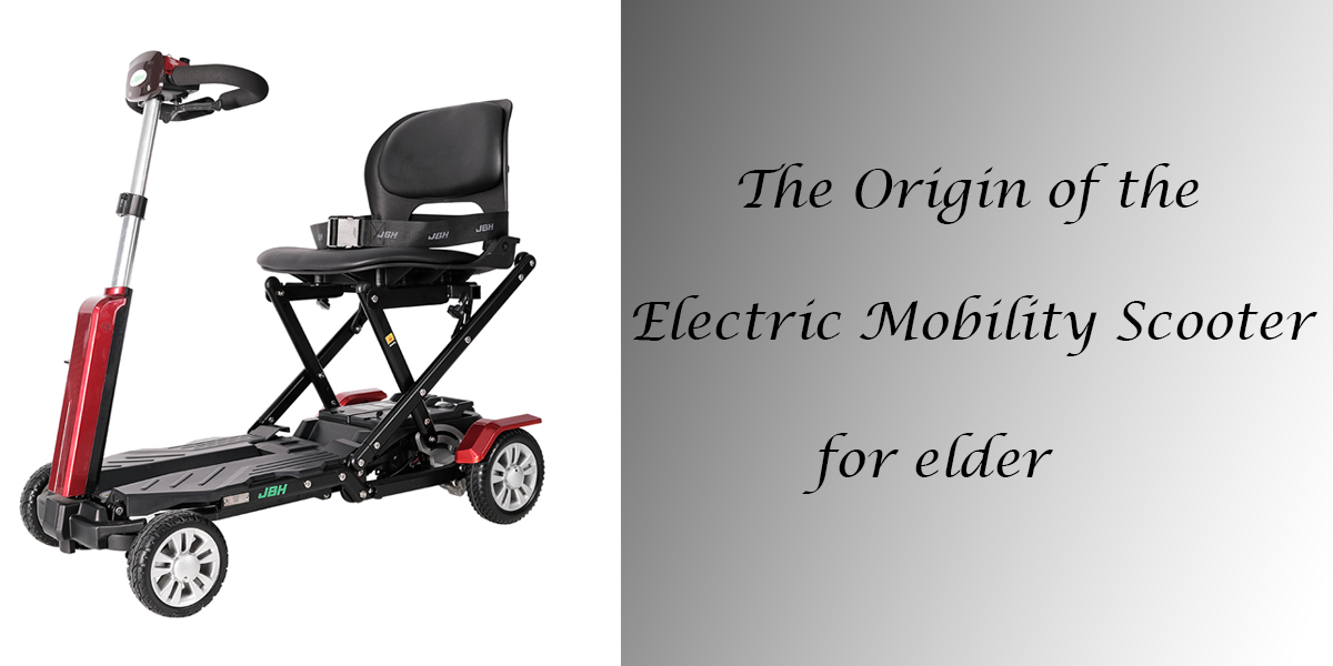 Ursprunget till den elektriska rörlighetsscootern för äldste