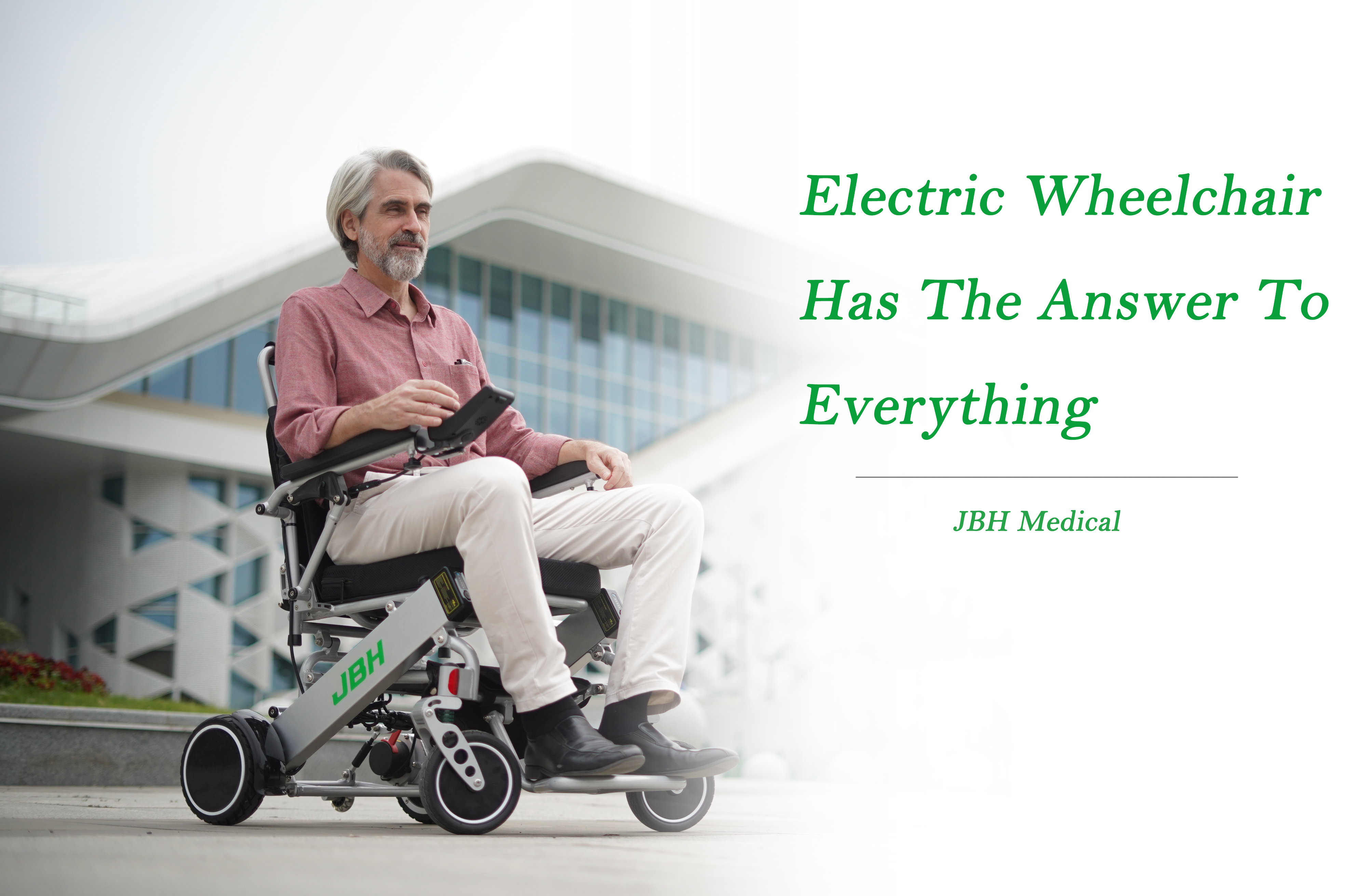 Elektrisk rullstol har svaret på allt