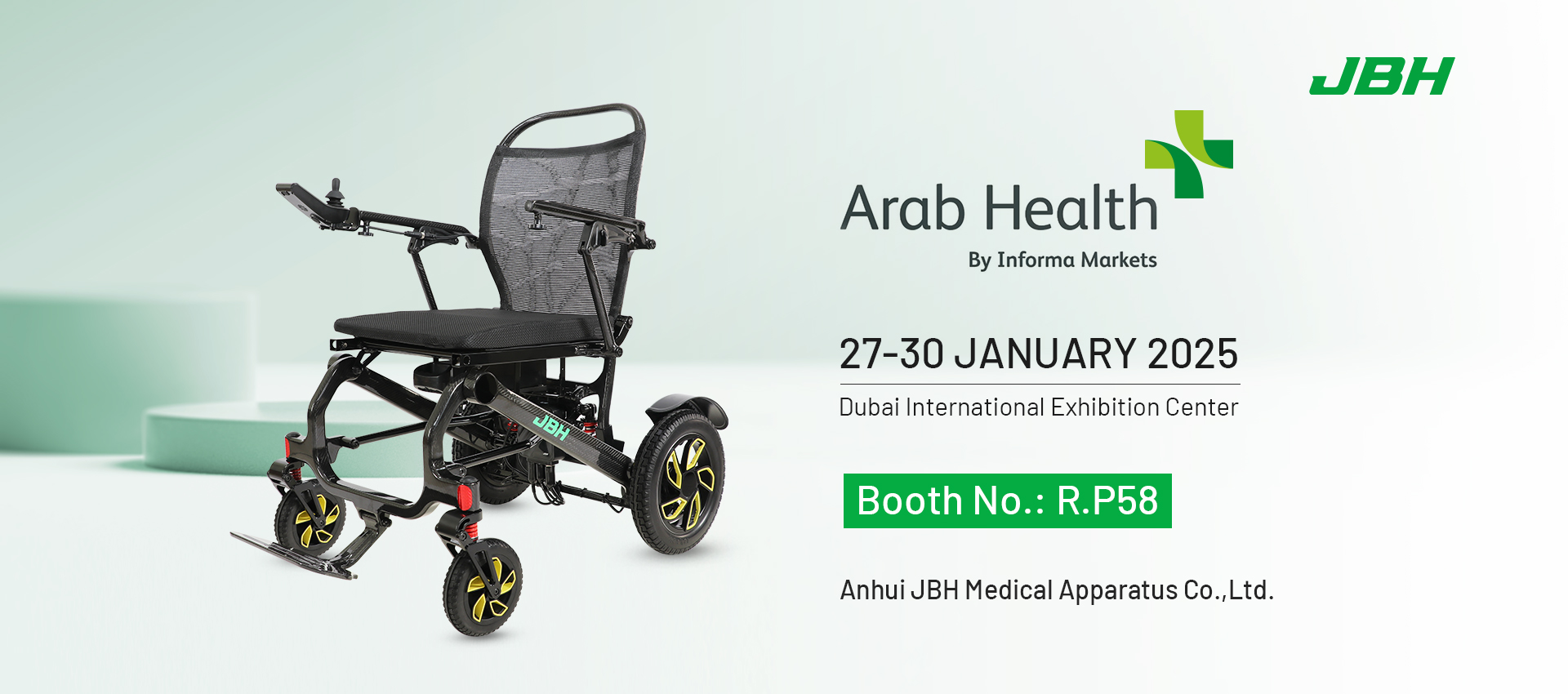 JBH Inbjuder dig att delta i 'Arab Health Exhibition And Congress 2025'!