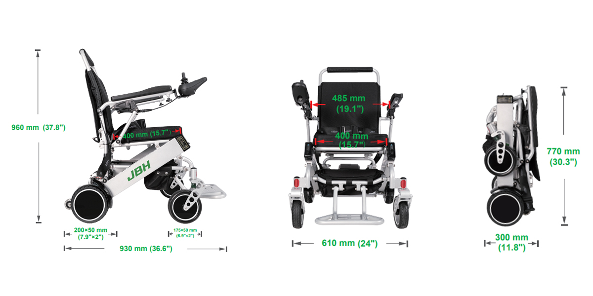 JBH elektrisk rullstol