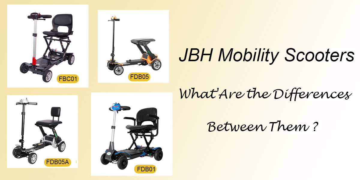 JBH Mobilitetsscooter, vad är skillnaderna mellan dem?