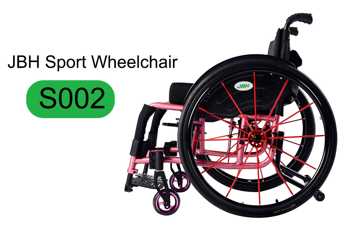 JBH rosa S002 manuell rullstol 