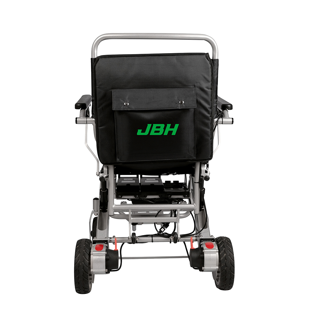JBH Utomhus hopfällbar elektrisk rullstol för seniorer