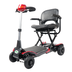 JBH Red Foldbar Mobility Scooter FDB01