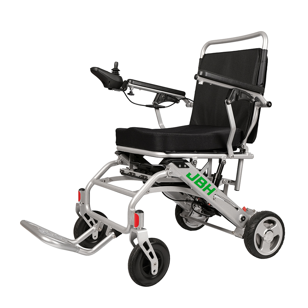 JBH Utomhus hopfällbar elektrisk rullstol för seniorer