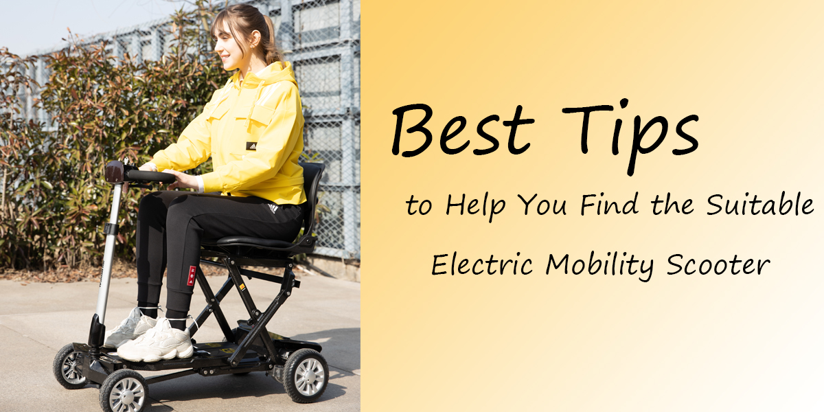 Bästa tips som hjälper dig att hitta den lämpliga elektriska mobilitetsscootern