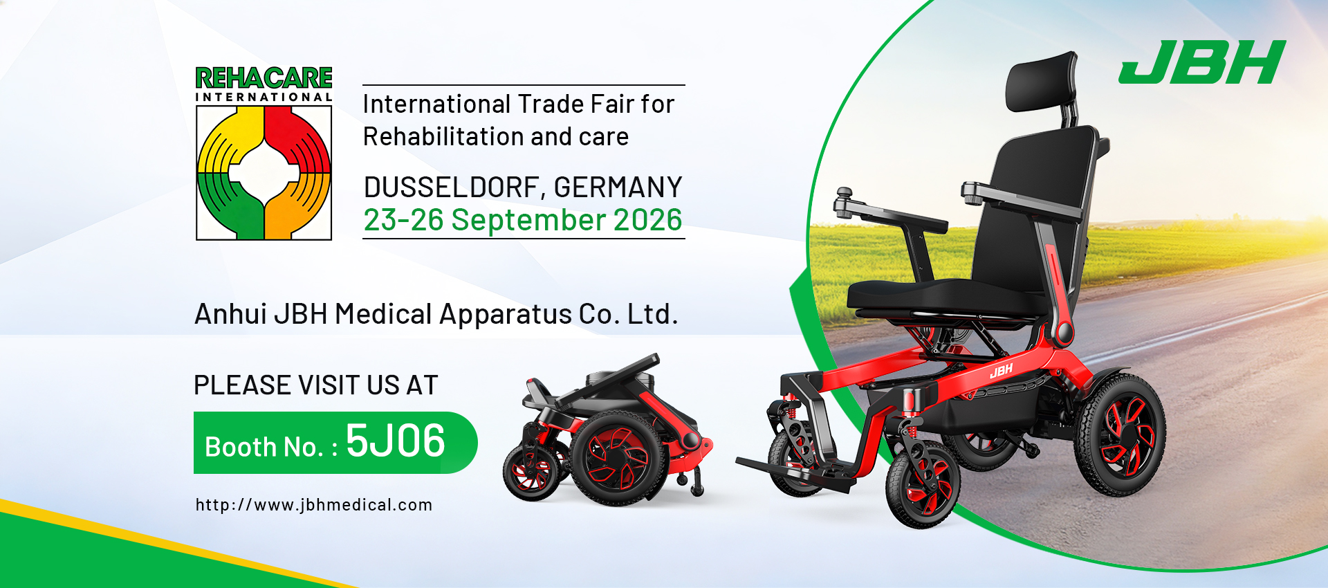 JBH Medical Gears Up för Germany Rehacare 2026